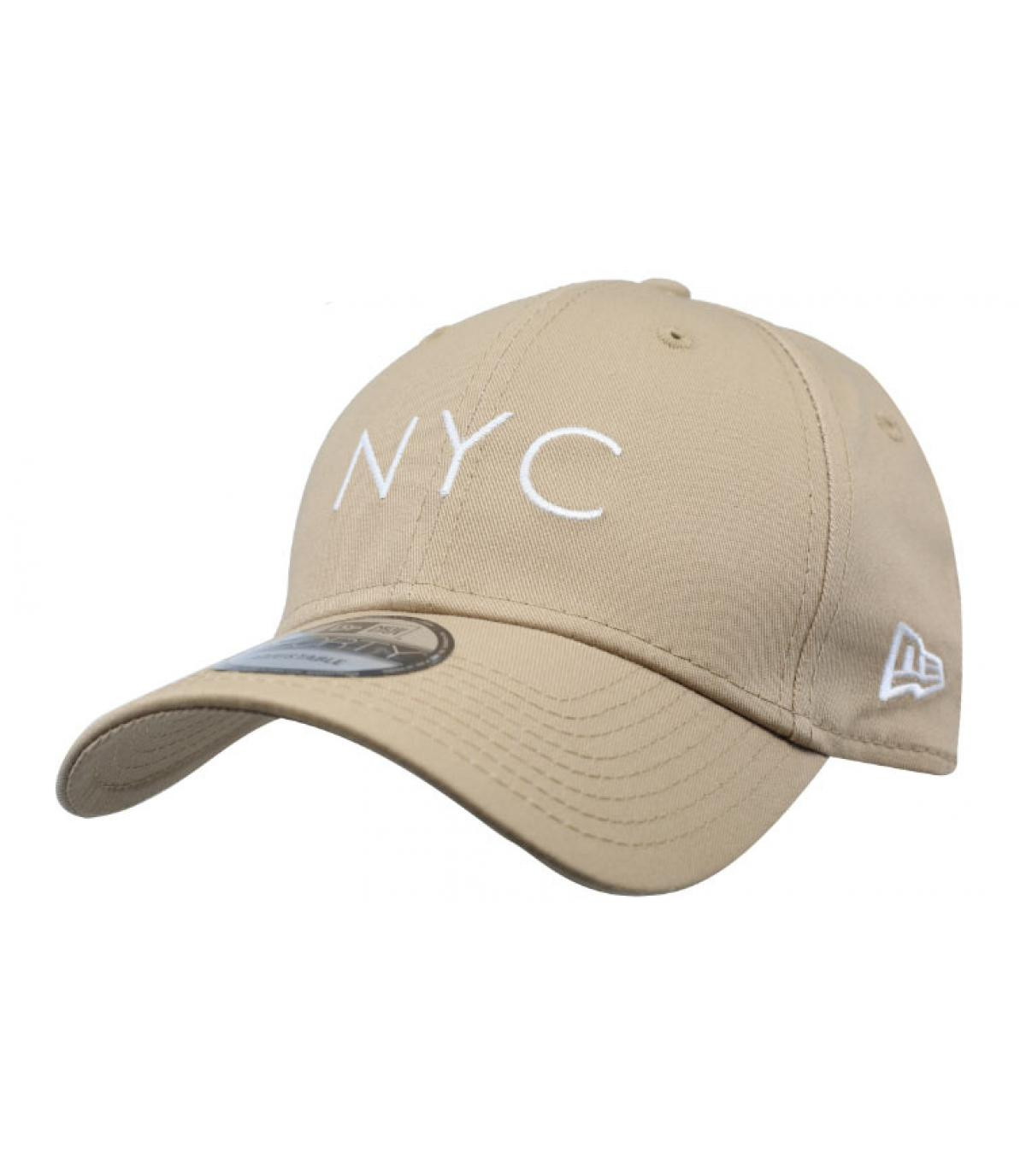 Casquette NYC NE Ess 9Forty camel New Era